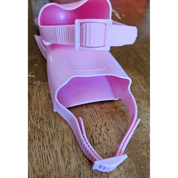 Pink Flippers Swim Beach Pool Accessories Summer Outdoor Gear Kids - Picture 3 of 4